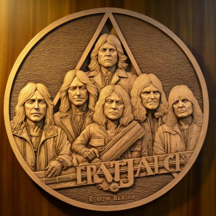 Famous (Def Leppard 2, 3DFMS_7765) 3D models for cnc